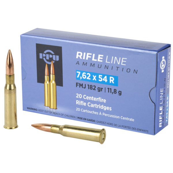 Prvi Partizan, Rifle, 7.62X54R, 182 Grain, Full Metal Jacket, 20 Round Box