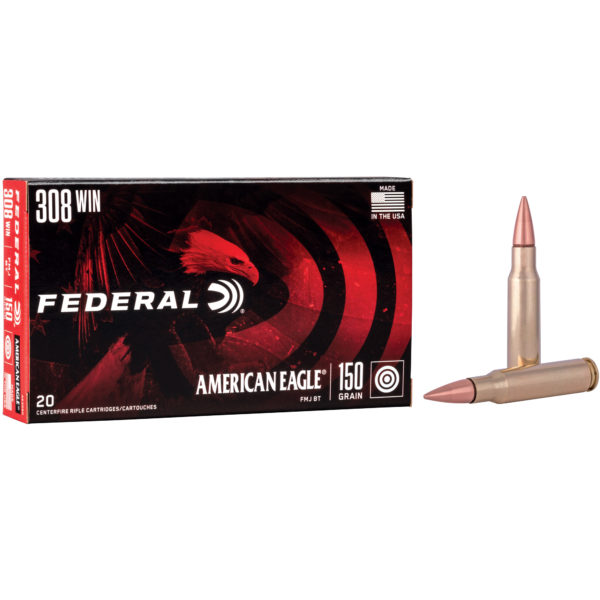 Federal, American Eagle, 308WIN, 150 Grain