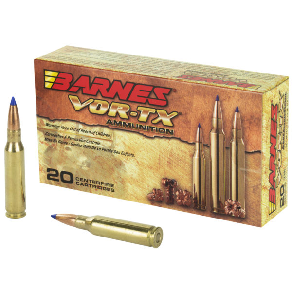 Barnes, VOR-TX, 7MM-08, 120 Grain, Tipped Triple Shock